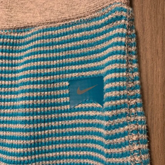 25. Nike Blue Striped Track pants Size Large in Kids, Women's Small - Picture 3 of 8